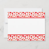 Cute Little Boy Holding St. Valentijn Heart Card Notitiekaartje (Achterkant)