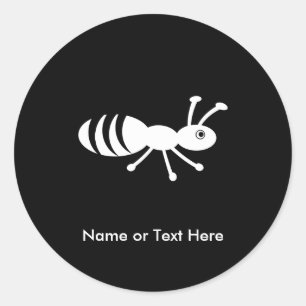 Cute Little Bug Ronde Sticker