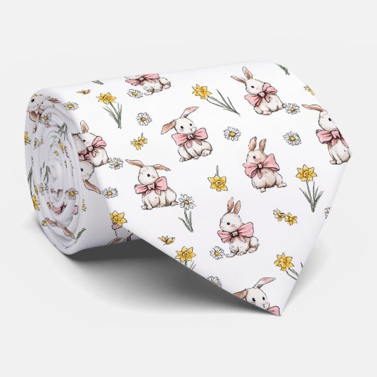 Cute Little Bunnies,  Stropdas (Opgerold)