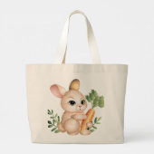 Cute Little Bunny Grote Tote Bag (Achterkant)