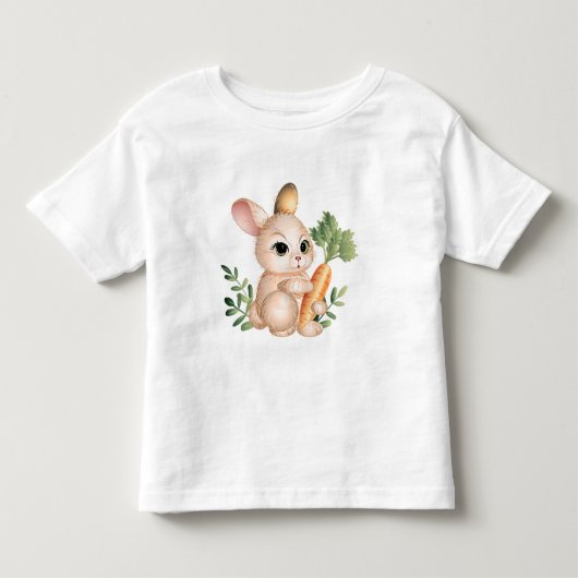 Cute Little Bunny Kinder Shirts (Voorkant)