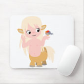 Cute Little Cartoon Centauress Mousepad Muismat (Met muis)