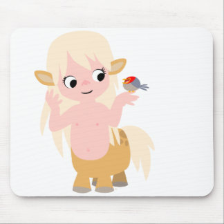 Cute Little Cartoon Centauress Mousepad Muismat