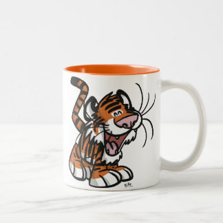 Cute Little Cartoon Tiger Mok