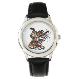 Cute Little Cartoon Tiger Watch Horloge