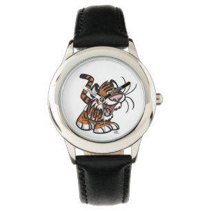 Cute Little Cartoon Tiger Watch Horloge