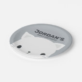 Cute Little Cat Birthday Papieren Bordje (Gekanteld)