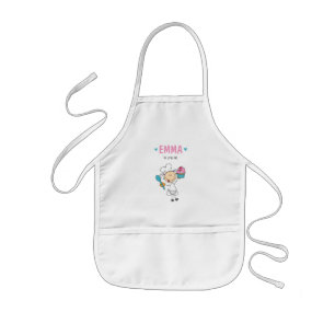 Cute Little Chef Baker Girl Apron Kinder Schort
