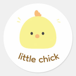 Cute Little Chick Sticker
