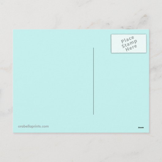 Cute Little Chickie Easter Briefkaart (Achterkant)