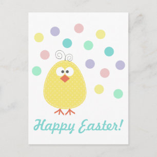 Cute Little Chickie Easter Briefkaart