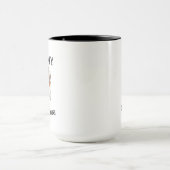 Cute Little Chihuahua Personalized Mug Mok (Midden)