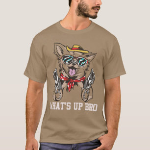 Cute Little Chihuahua Puppy Dog Face for Pet Owner T-shirt