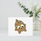 Cute Little Chipmunk Critter Briefkaart (Staand voorkant)