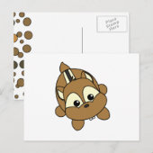 Cute Little Chipmunk Critter Briefkaart (Voorkant / Achterkant)