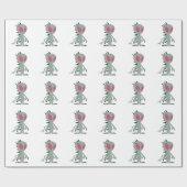 Cute little Chupacabra Cadeaupapier (Vlak)