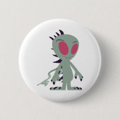 Cute little Chupacabra Ronde Button 5,7 Cm (Voorkant)