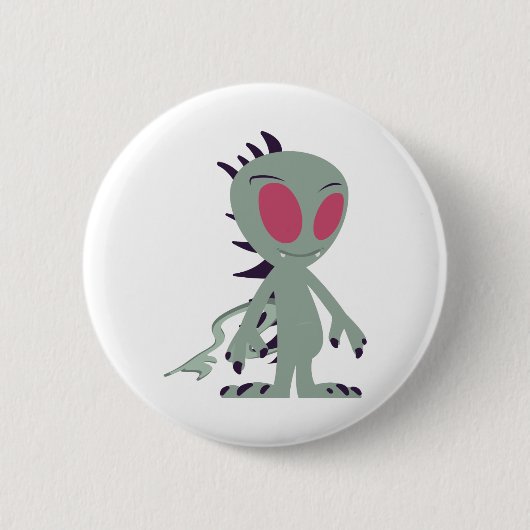 Cute little Chupacabra Ronde Button 5,7 Cm (Voorkant)