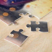 Cute Little Clown Girl - Happy Circus - Tekening Legpuzzel (Zijkant)