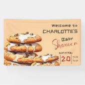 Cute Little Cookie Baby Shower Banner (Horizontaal)