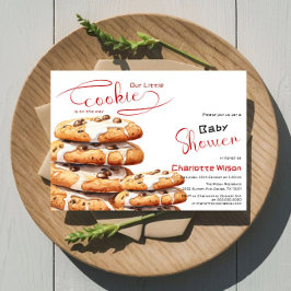 Cute Little Cookie Baby Shower Kaart