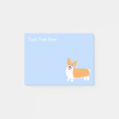 Cute Little Corgi Post-it® Notes (Voorkant)