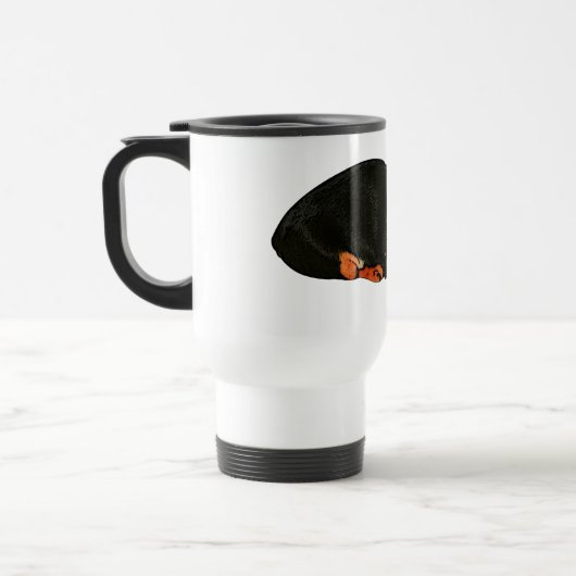 Cute Little Dachshund Design Travel Mug Reisbeker (Links)