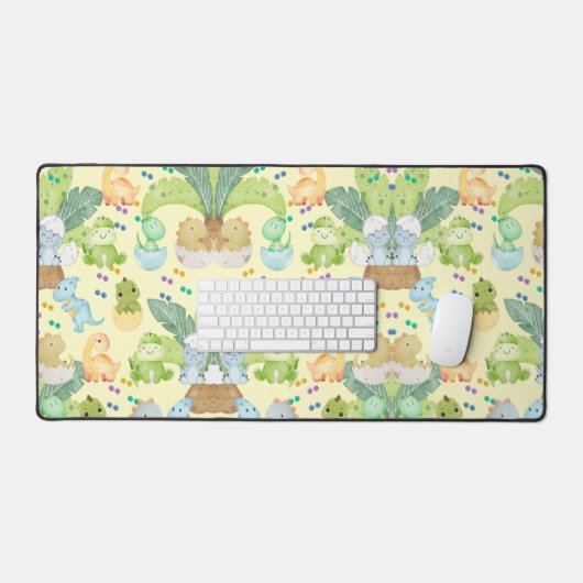 Cute Little Dino Bureaumat (Keyboard & Muis)