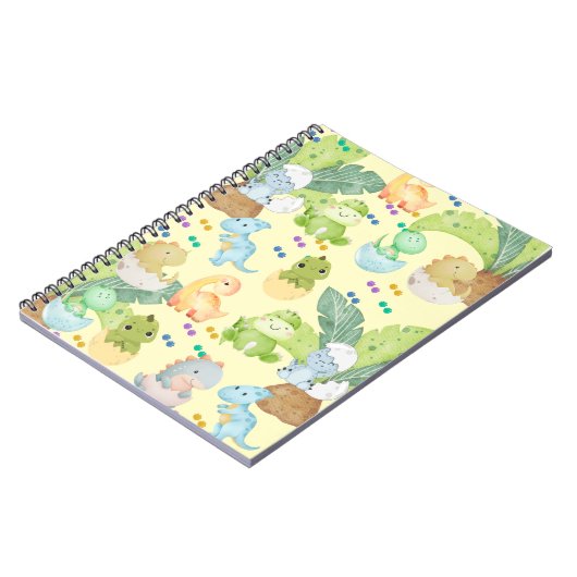 Cute Little Dino Notitieboek (Linkerzijde)