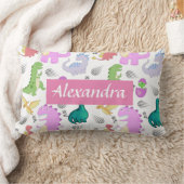 Cute Little Dino Toddler Kussen (Deken)