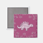 Cute Little Dinosaur Magneet (Voorkant / Achterkant)