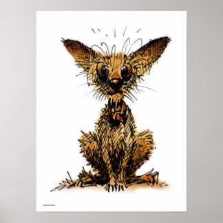 Cute Little Dog Poster