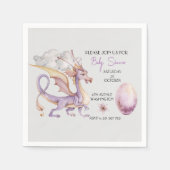 Cute little dragon egg Paper Napkin Servet (Voorkant)