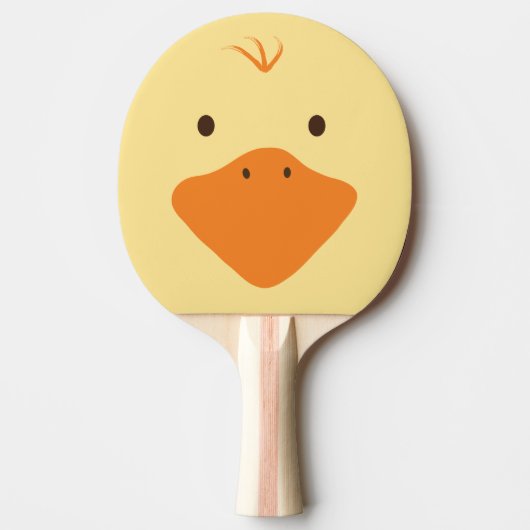 Cute Little Ducky Face Tafeltennisbatje (Voorkant)