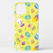 Cute Little Easter Bunny Egg Pattern Gift Case-Mate iPhone Case (Achterkant)