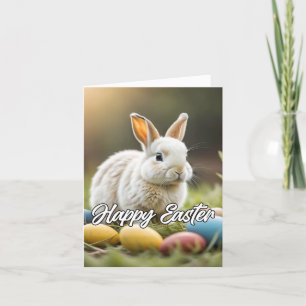 Cute Little Easter Bunny Feestdagen Kaart