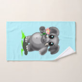 Cute Little Elephant Bad Handdoek (Handdoek)