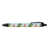 Cute Little Elves Duo Zwarte Inkt Pen (Bovenkant)