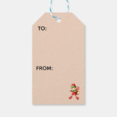 Cute Little Elves - Personalized Christmas  Cadeaulabel (Achterkant)