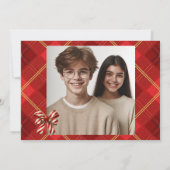 Cute Little Elves - Personalized Christmas  Feestdagenkaart (Achterkant)