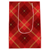 Cute Little Elves - Personalized Christmas Medium Cadeauzakje (Achterkant)