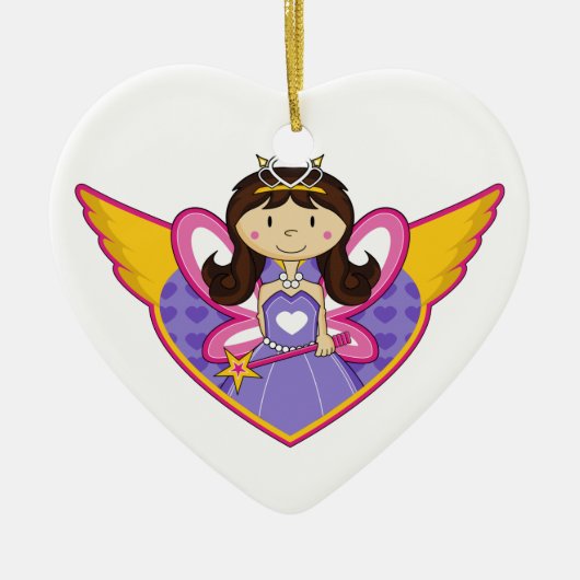 Cute Little Enchanted Princess Ornament (Voorkant)