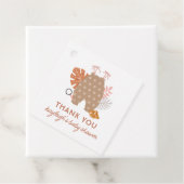 Cute Little Explorer Boho Girl Baby shower Bedankjes Labels (In situ)