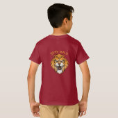 Cute Little Explorer Kids T-shirt (Achterkant volledig)