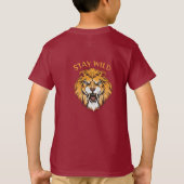 Cute Little Explorer Kids T-shirt (Achterkant)