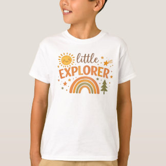 Cute Little Explorer Kids T-Shirt – Grappige Baby 