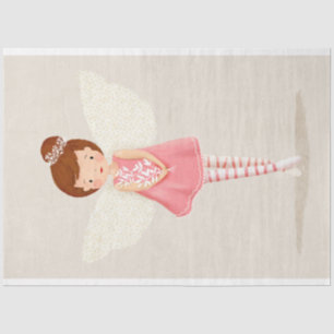 Cute Little Fairy Angel-ontkoppeling Tissuepapier