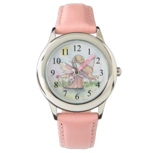 Cute Little Fairy Fantasy Art Horloge