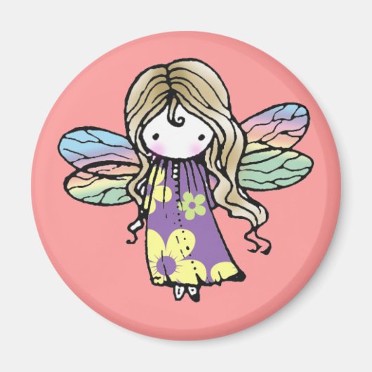 Cute Little Fairy Magnet (Voorkant)