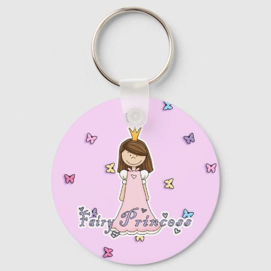 Cute Little Fairy Princess Sleutelhanger (Voorkant)